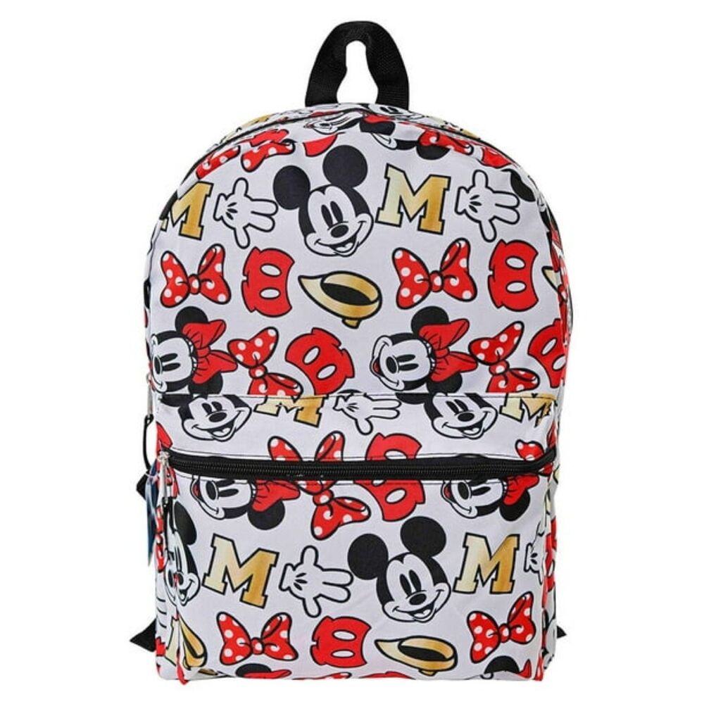 Disney Mickey/Minnie Mouse Backpack NEW
